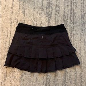 Ivivva black tennis skirt